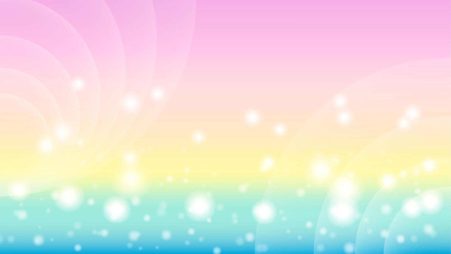 colorful bright pastel sparkling background vector