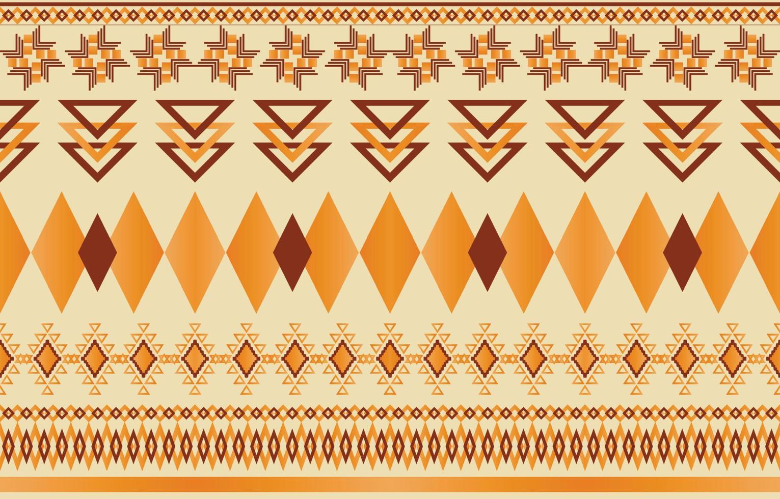 patrón sin costuras de tela nativa americana navajo, fondo tradicional étnico tribal geométrico, elementos de diseño, diseño para alfombra, papel pintado, ropa, alfombra, interior, ilustración vectorial bordada. vector