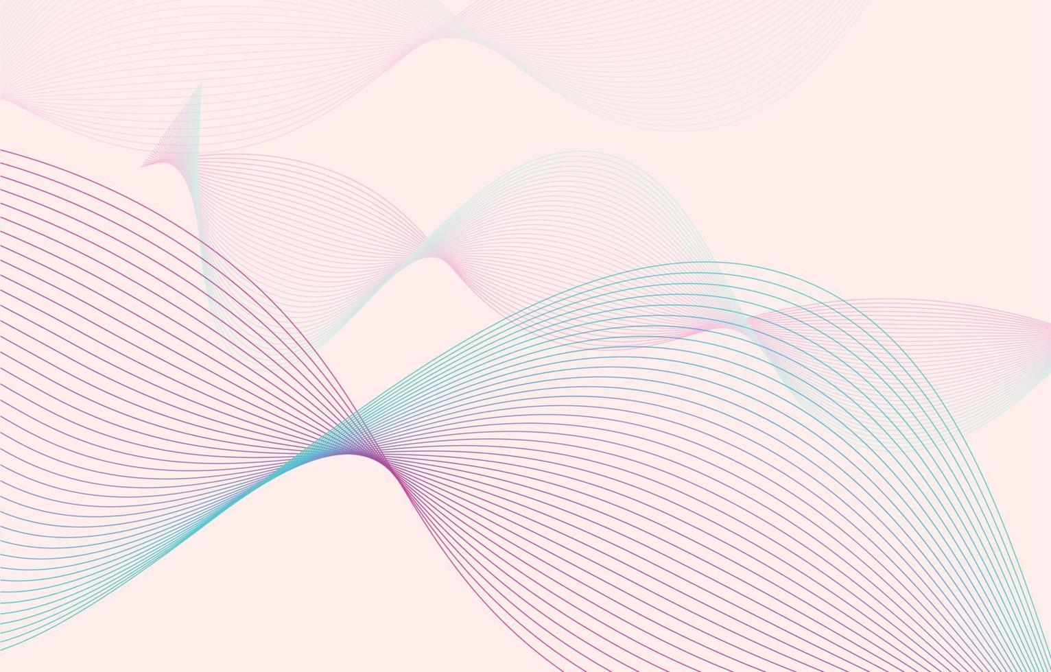 fondo abstracto, elemento de onda de línea, fondo de pantalla de ecualizador de espectro de sonido, ilustración de tecnología de partículas futuristas vectoriales. vector