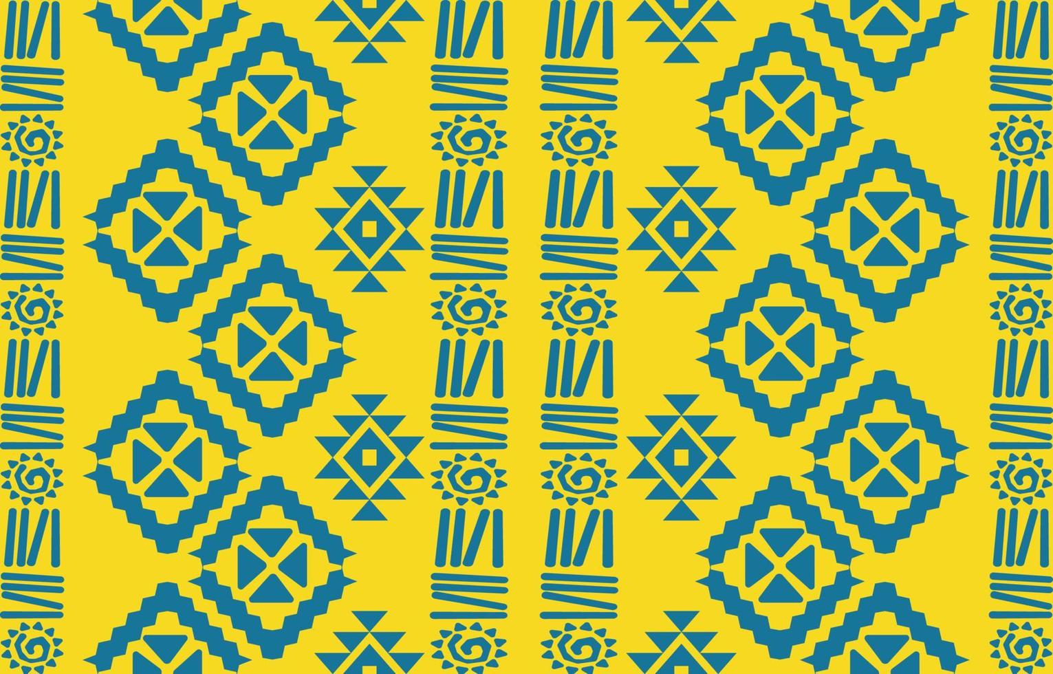 Geometric oriental tribal ethnic pattern traditional background Design for carpet,wallpaper,clothing,wrapping,batik,fabric,Vector illustration embroidery style. vector