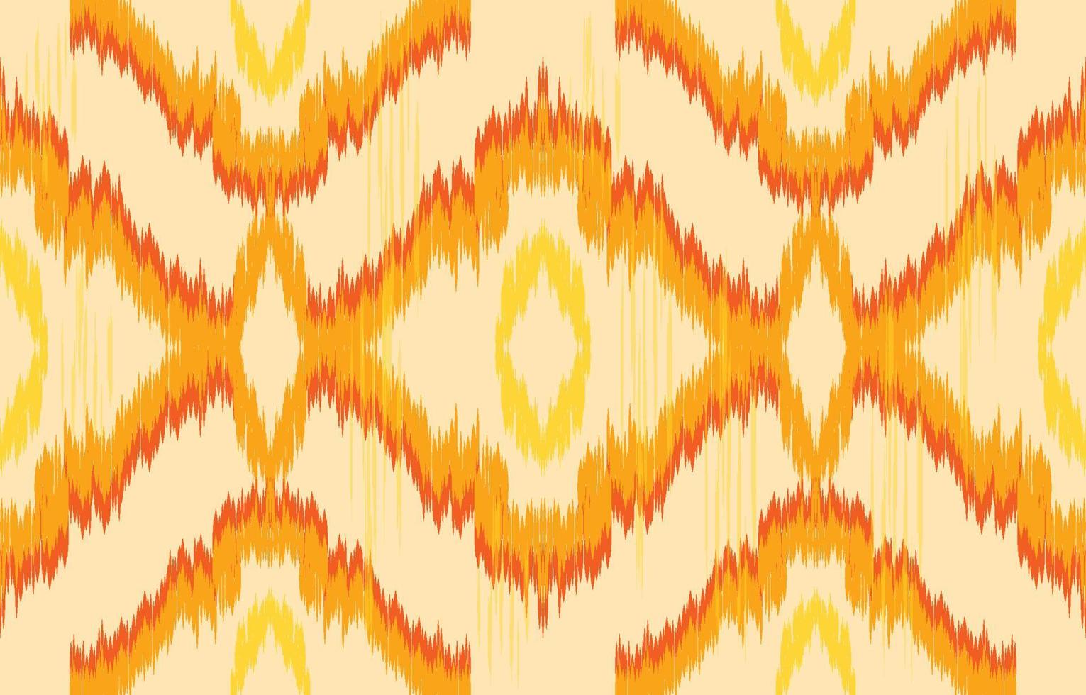 fabric ikat seamless pattern geometric ethnic traditional embroidery style.Design for background,carpet,mat,sarong,clothing,Vector illustration. vector
