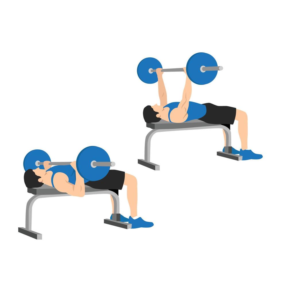 How to do barbell chest press cheap