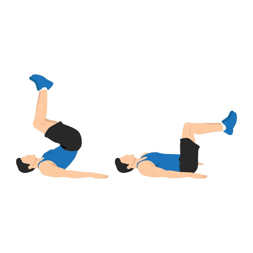 Reverse crunch online ab workout