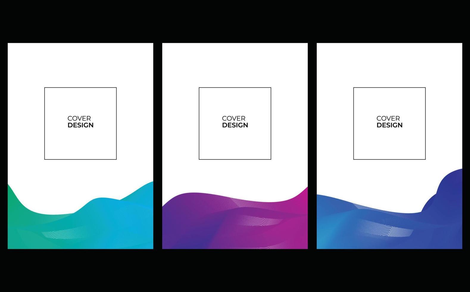 book cover design templates, brochures, annual reports, posters, magazines, flyers, banners easy to use vector