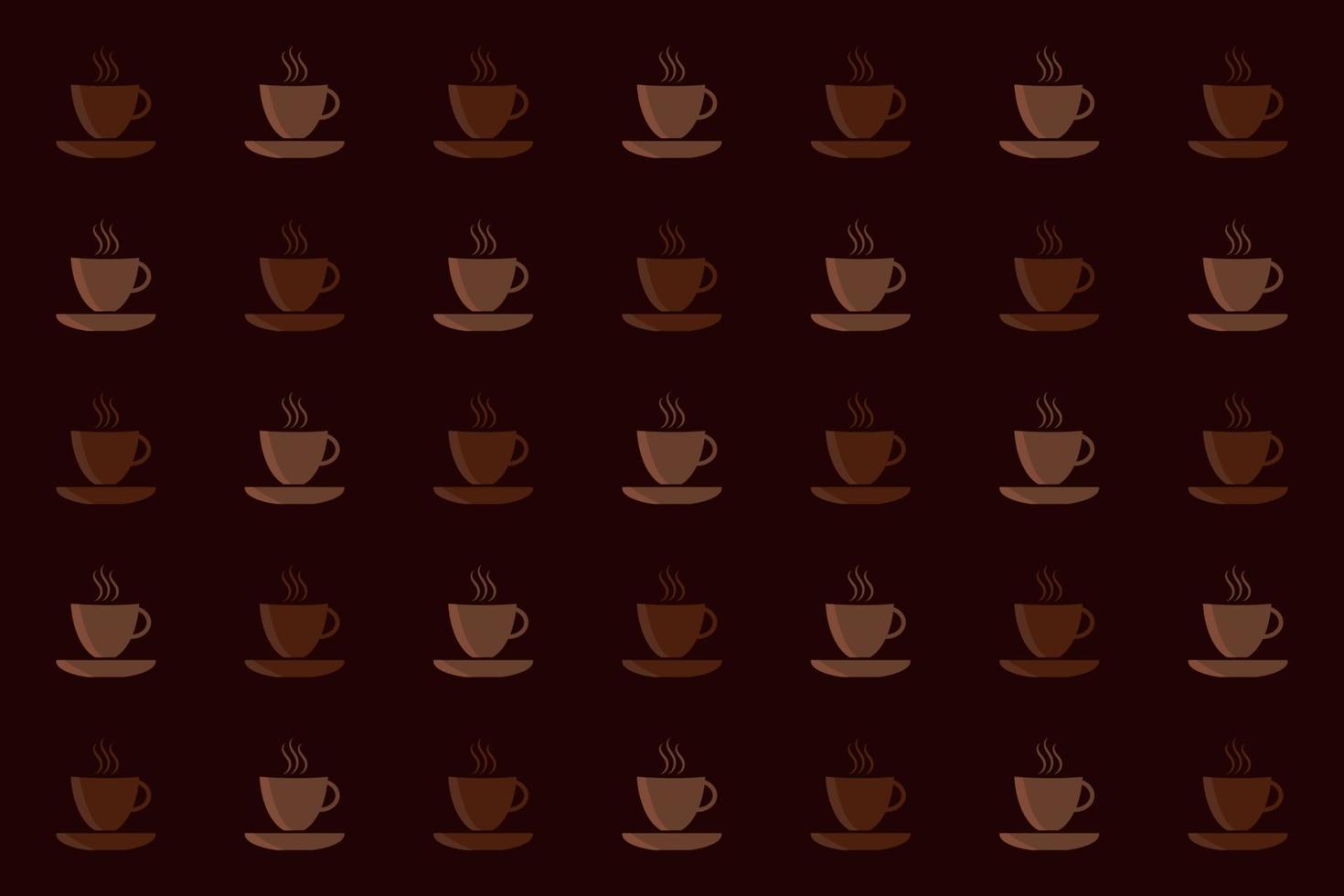 coffee cup abstract seamless pattern background texture vector