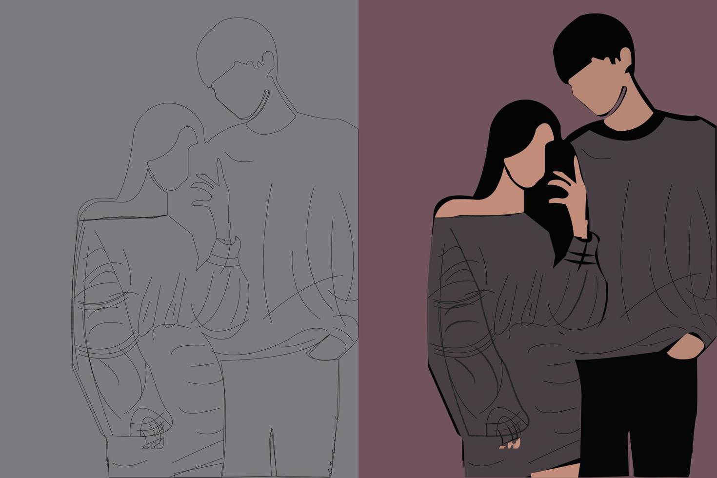 couple design best graphis design vector