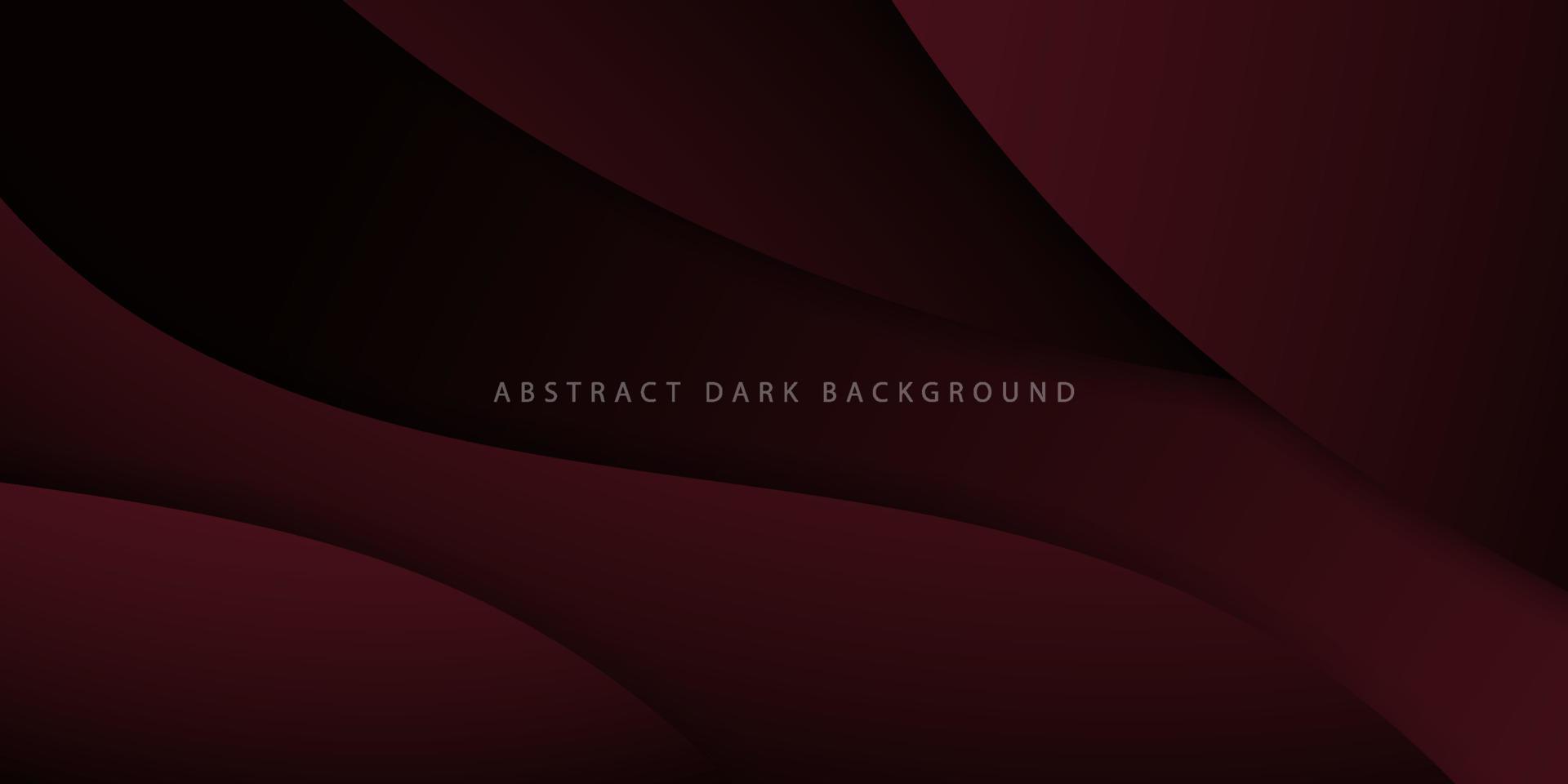fondo ondulado rojo oscuro abstracto con color suave degradado en el fondo. eps10 vector