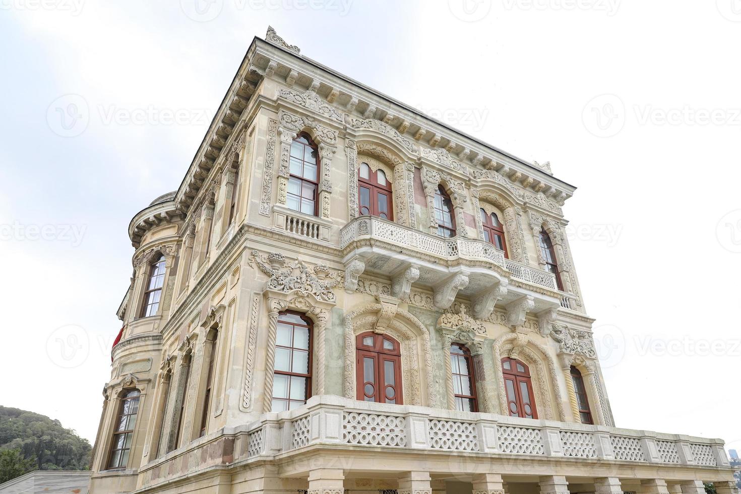 Kucuksu Palace in Istanbul City, Turkey photo