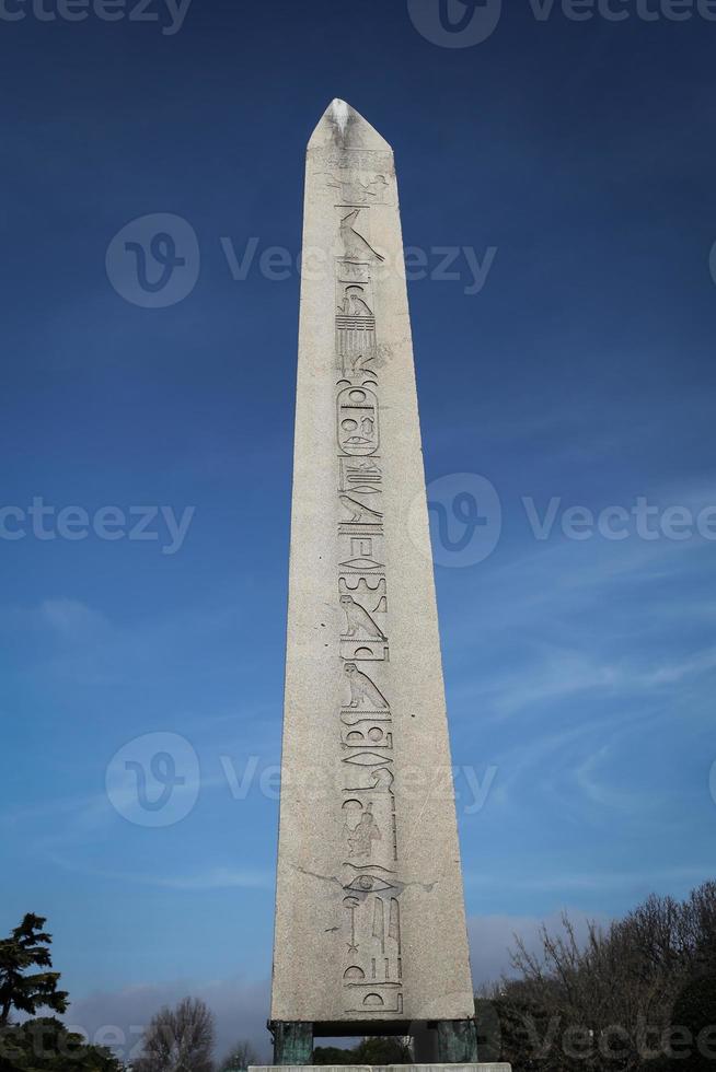 Obelisk of Theodosius in Istanbul, Turkey photo