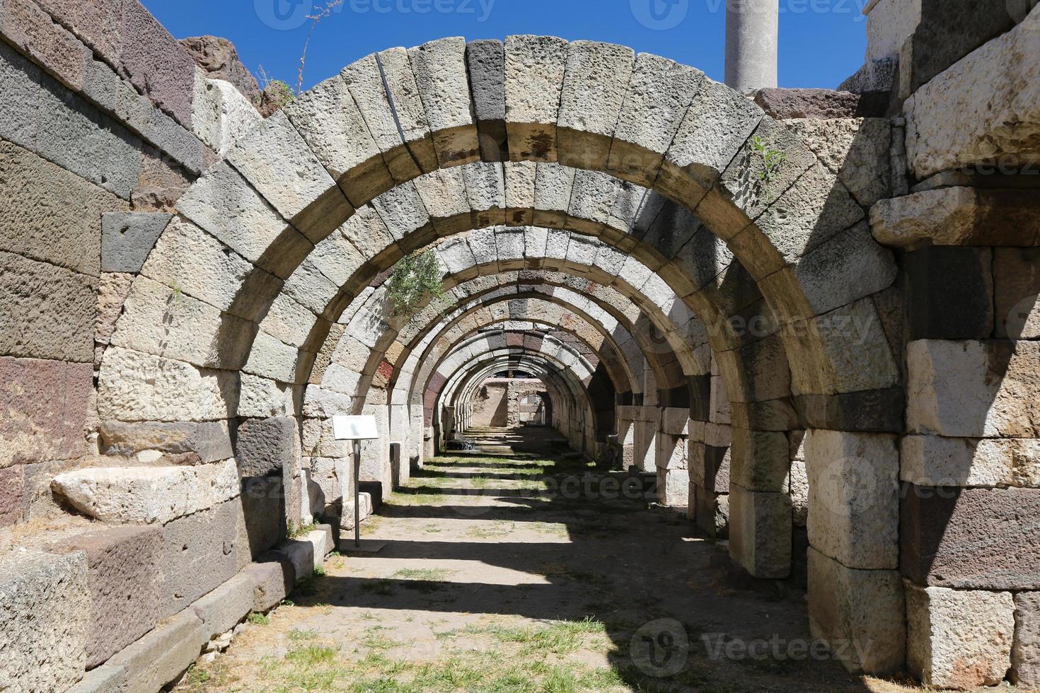 Agora of Smyrna in Izmir, Turkey photo