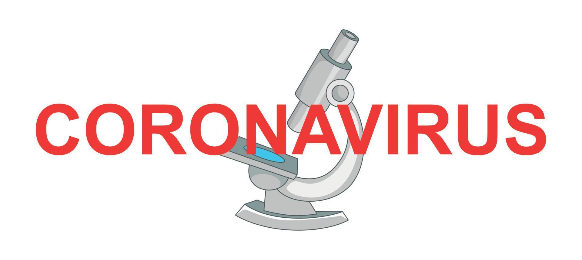 icono de vector de coronavirus estilo de dibujos animados