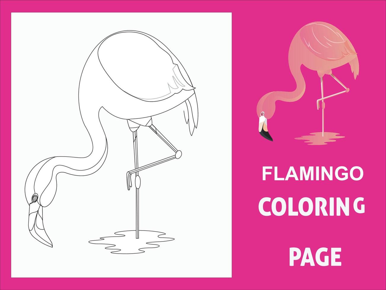 coloring book page for children vector