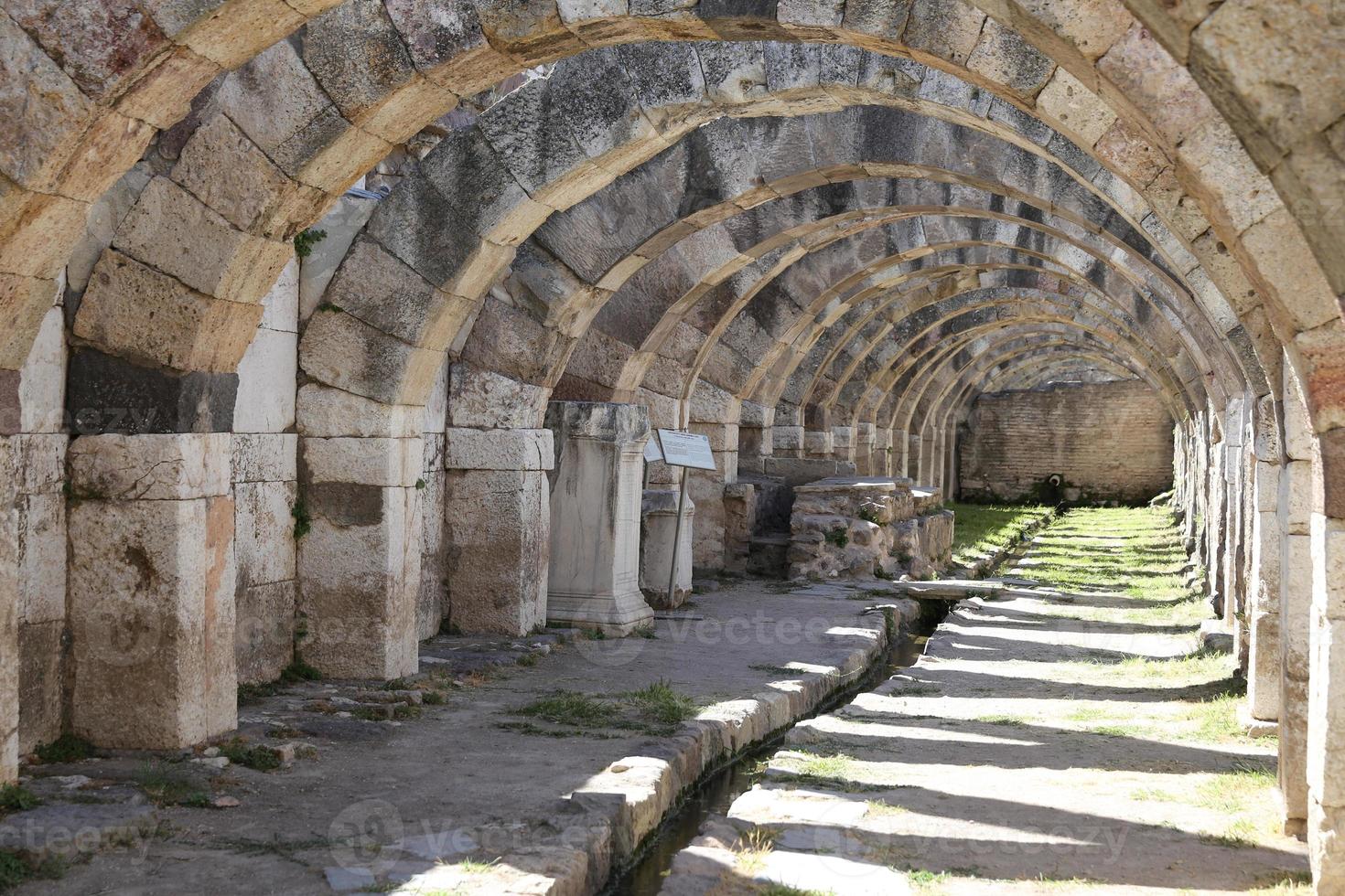 Agora of Smyrna in Izmir, Turkey photo