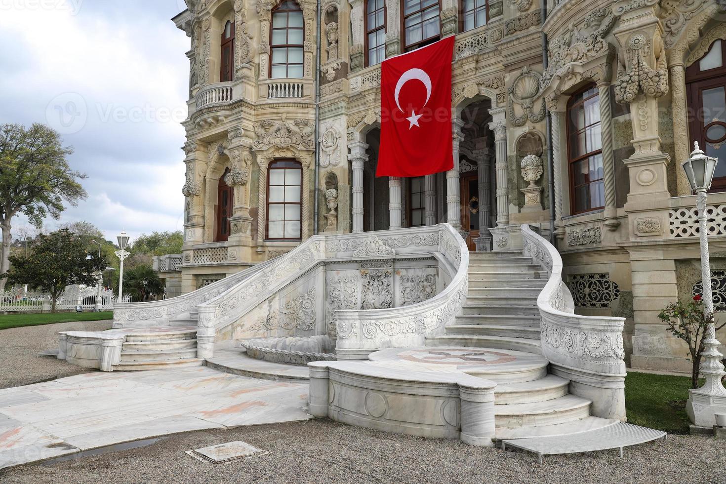 Kucuksu Palace in Istanbul City, Turkey photo