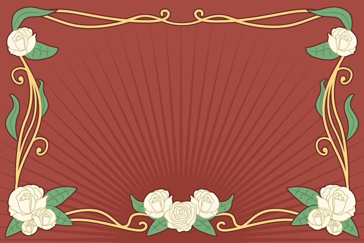 Art Nouveau Background vector