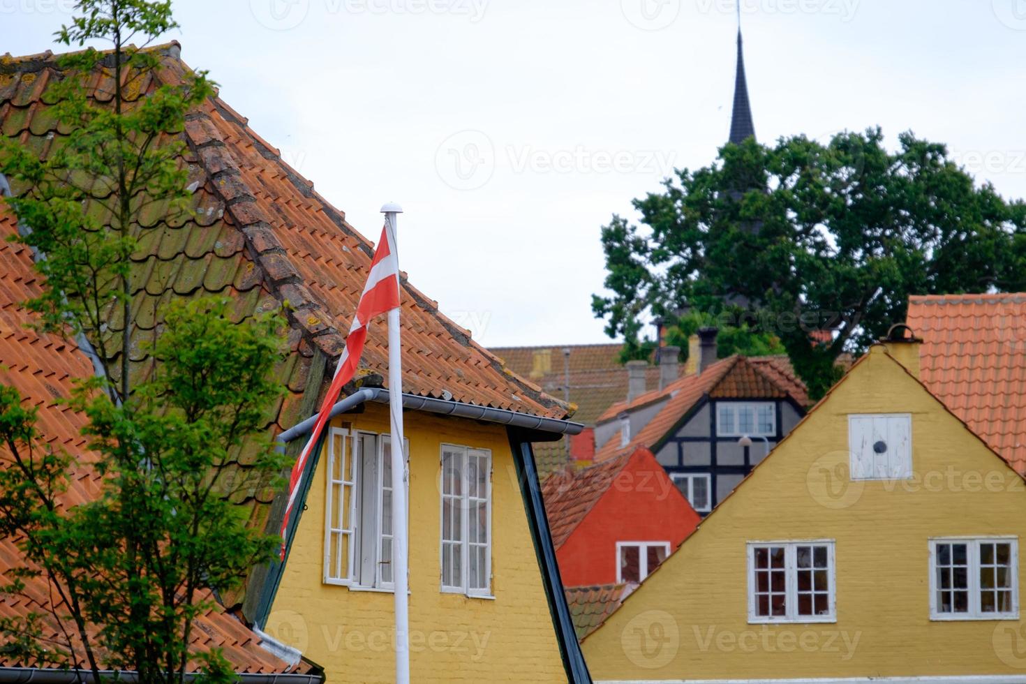 svaneke on Bornholm island photo