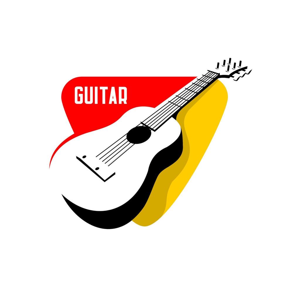 vector clásico de guitarra