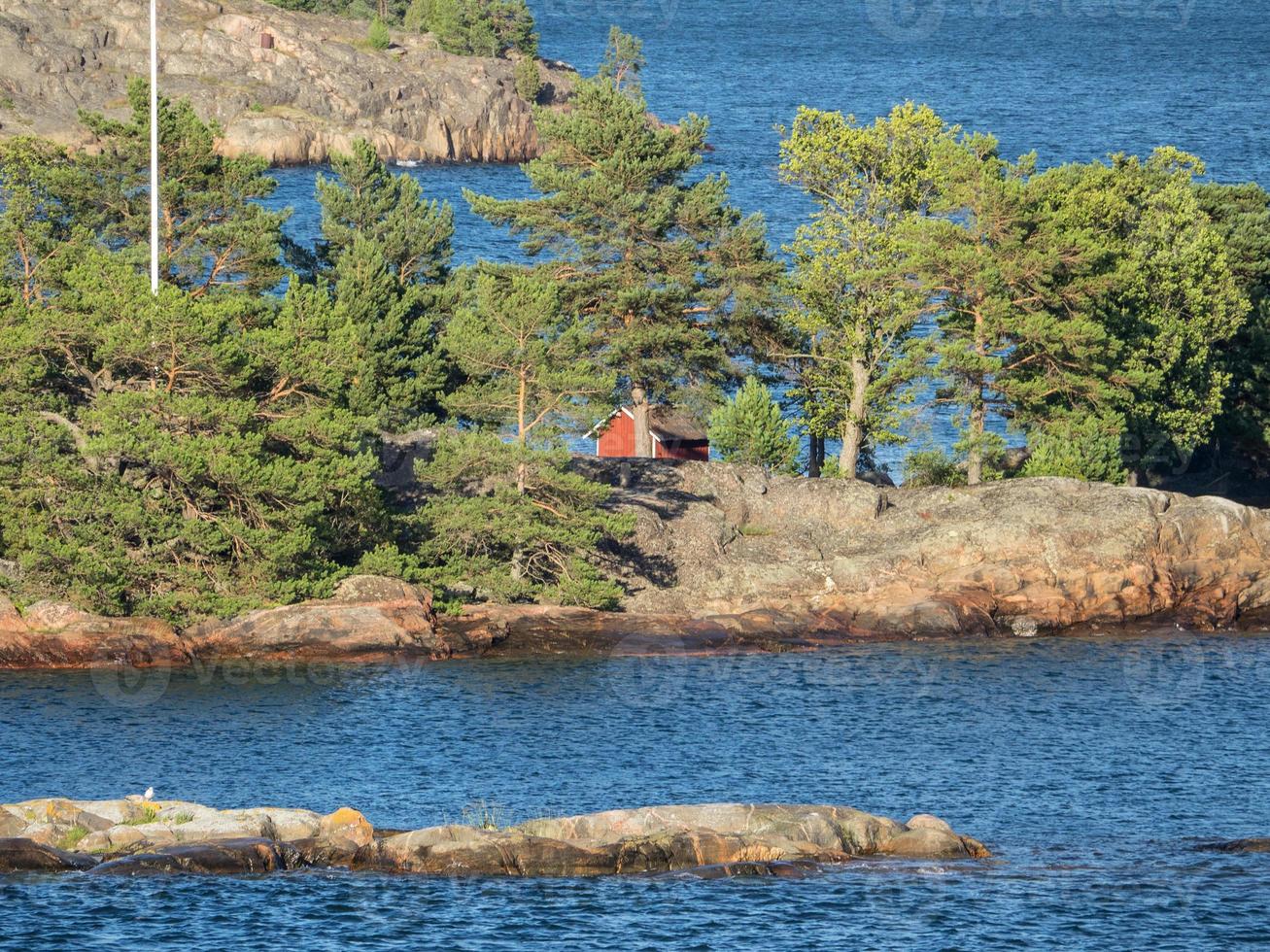 Stockholm and the baltic sea in sweden photo