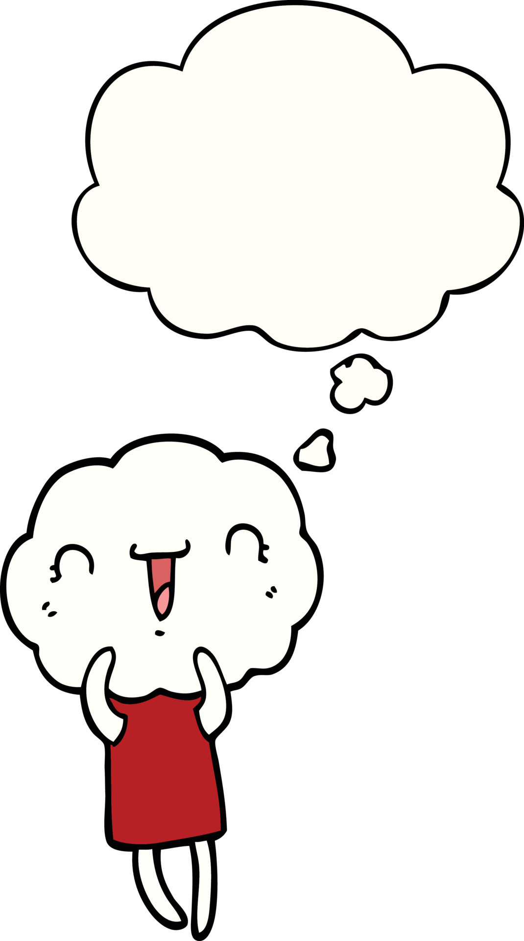 cute cartoon cloud head creature and thought bubble 8579559 Vector Art at Vecteezy cute cartoon cloud head creature and thought bubble 8579559 Vector Art at Vecteezy