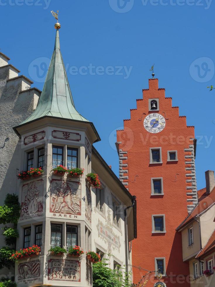 Meersburg at the lake constance in germany photo
