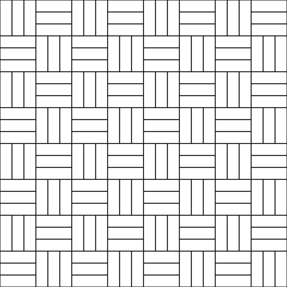 Geometric line art  seamless pattern vector