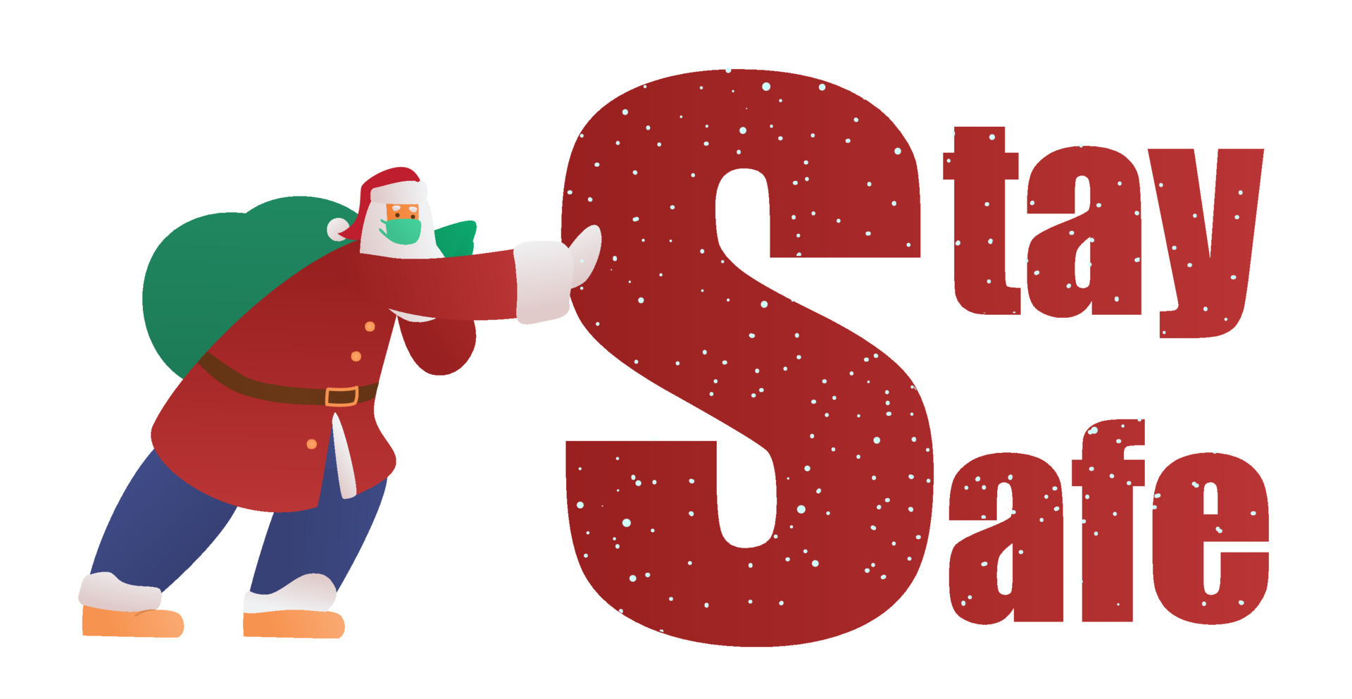 Stay Safe Motivational Vector Banner With Funny Santa Claus In Face Mask Pushing Big Letters. 8580326 Vector Art at Vecteezy Stay Safe Motivational Vector Banner With Funny Santa Claus In Face Mask Pushing Big Letters. 8580326 Vector Art at Vecteezy