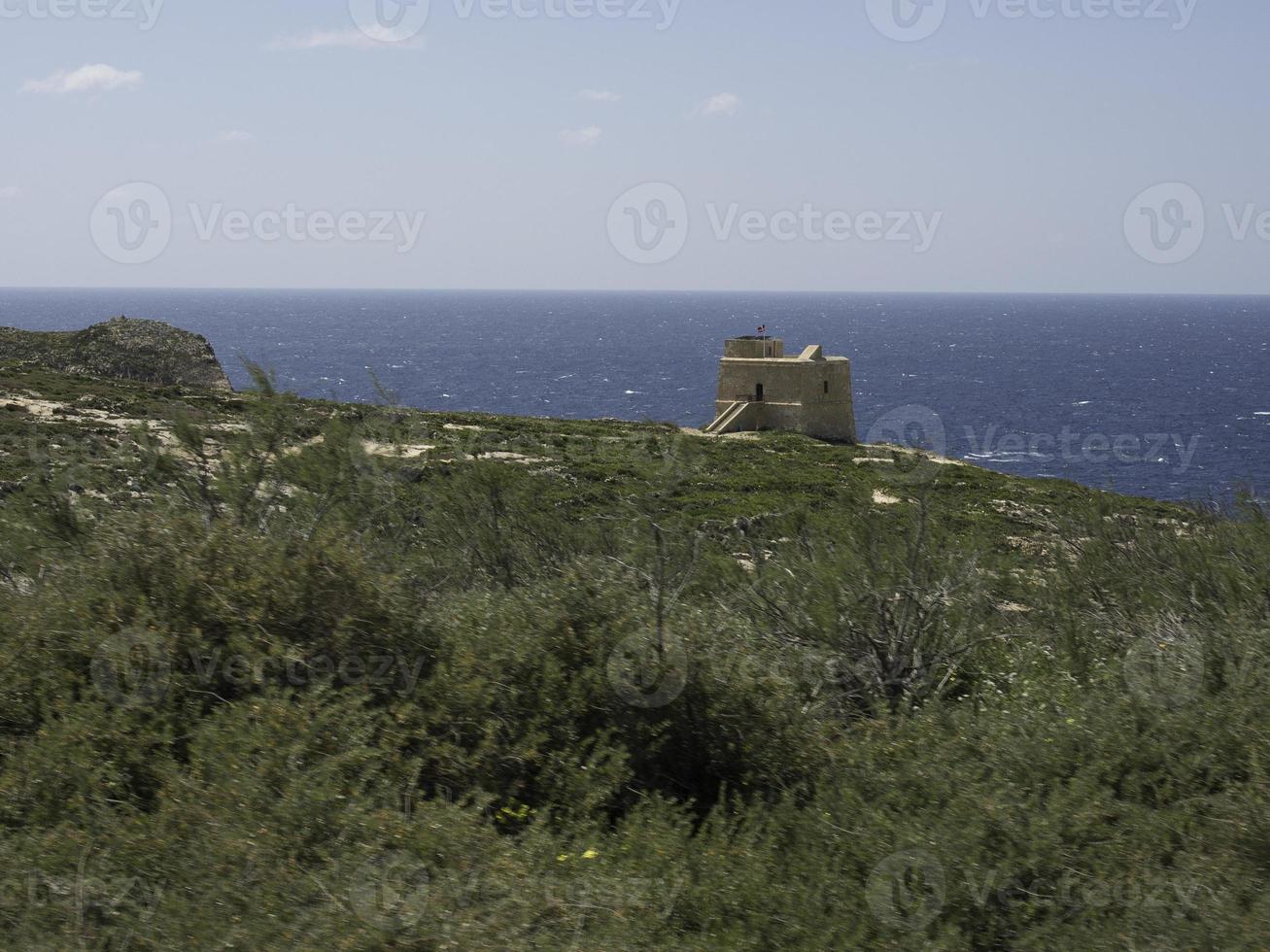 the island of gozo on the mediterranean sea photo