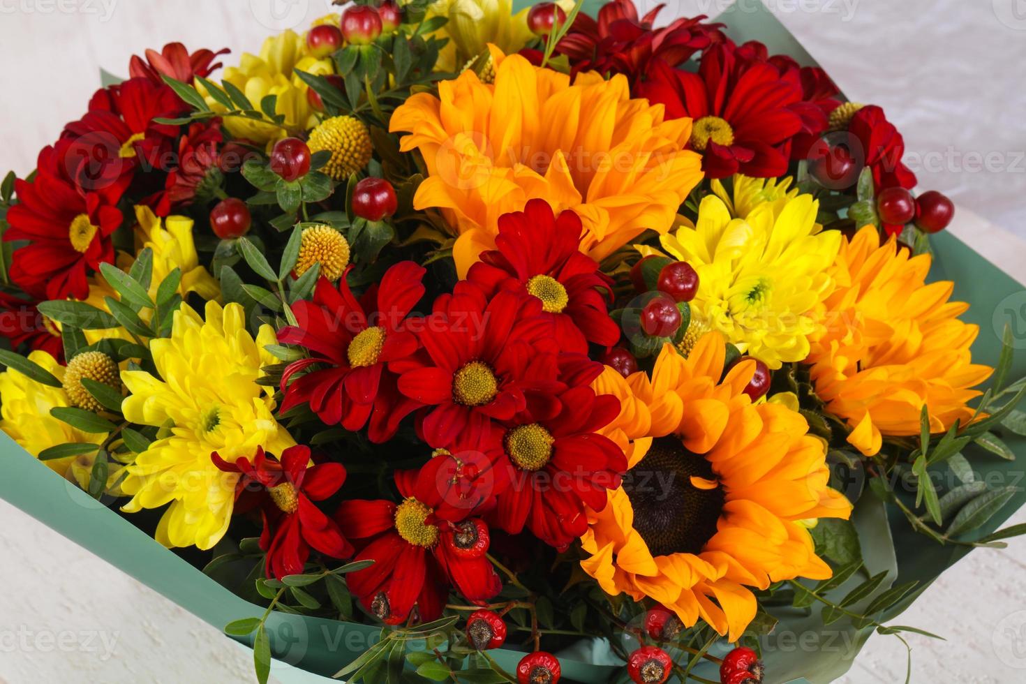 Romance flower bouquet photo