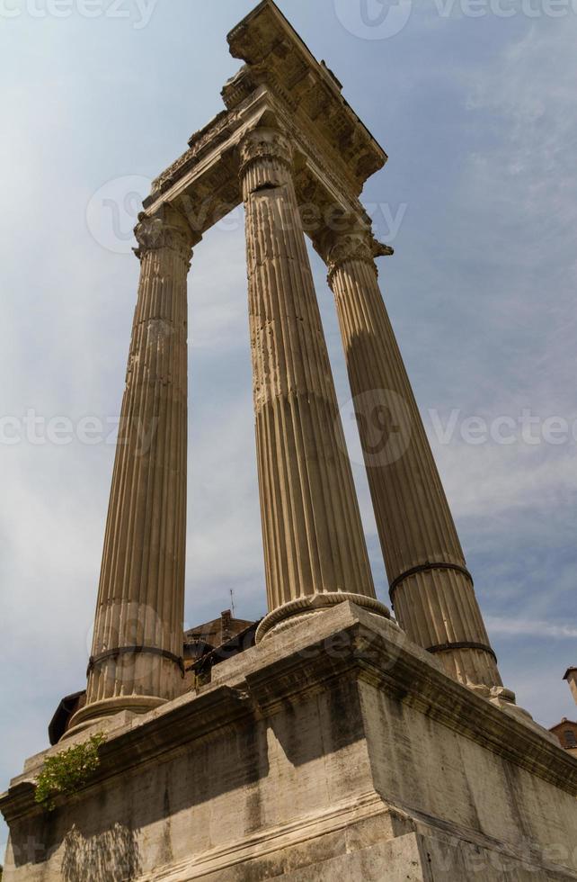 Ruins by Teatro di Marcello, Rome - Italy photo