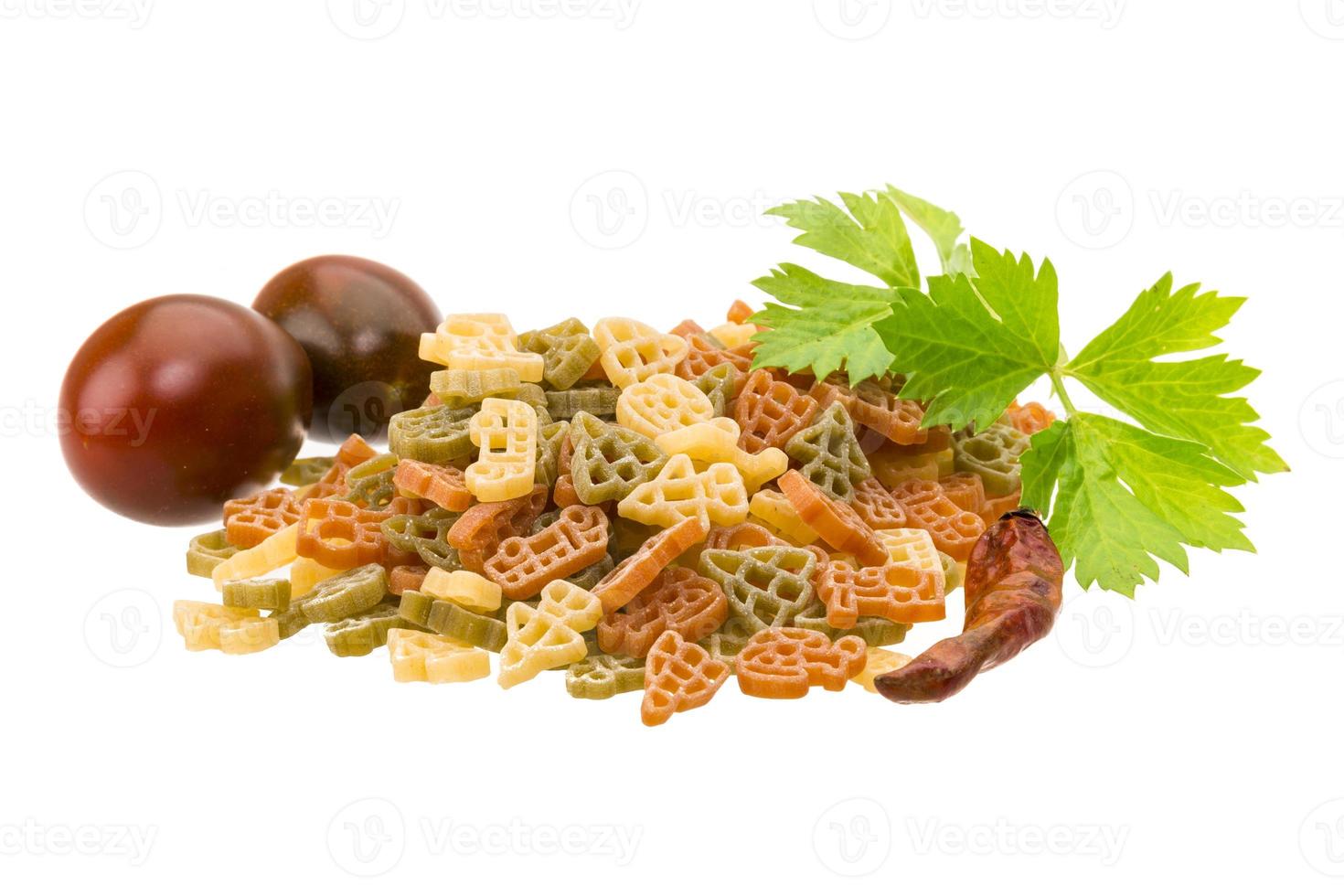 Macaroni - various color photo