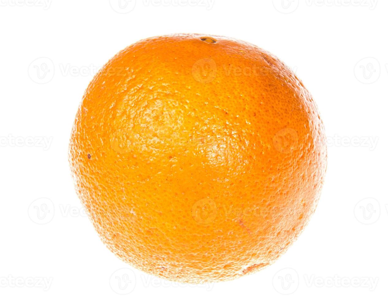 orange isolated on a white background photo