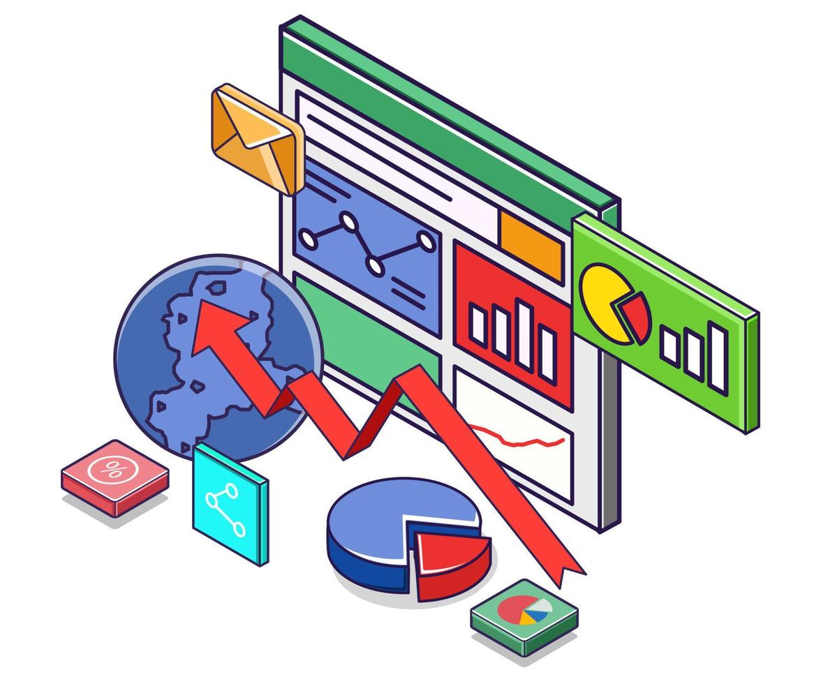 Dashboard analysis data vector