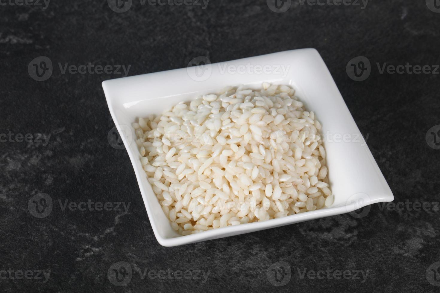 Arborio rice for Italian risotto photo