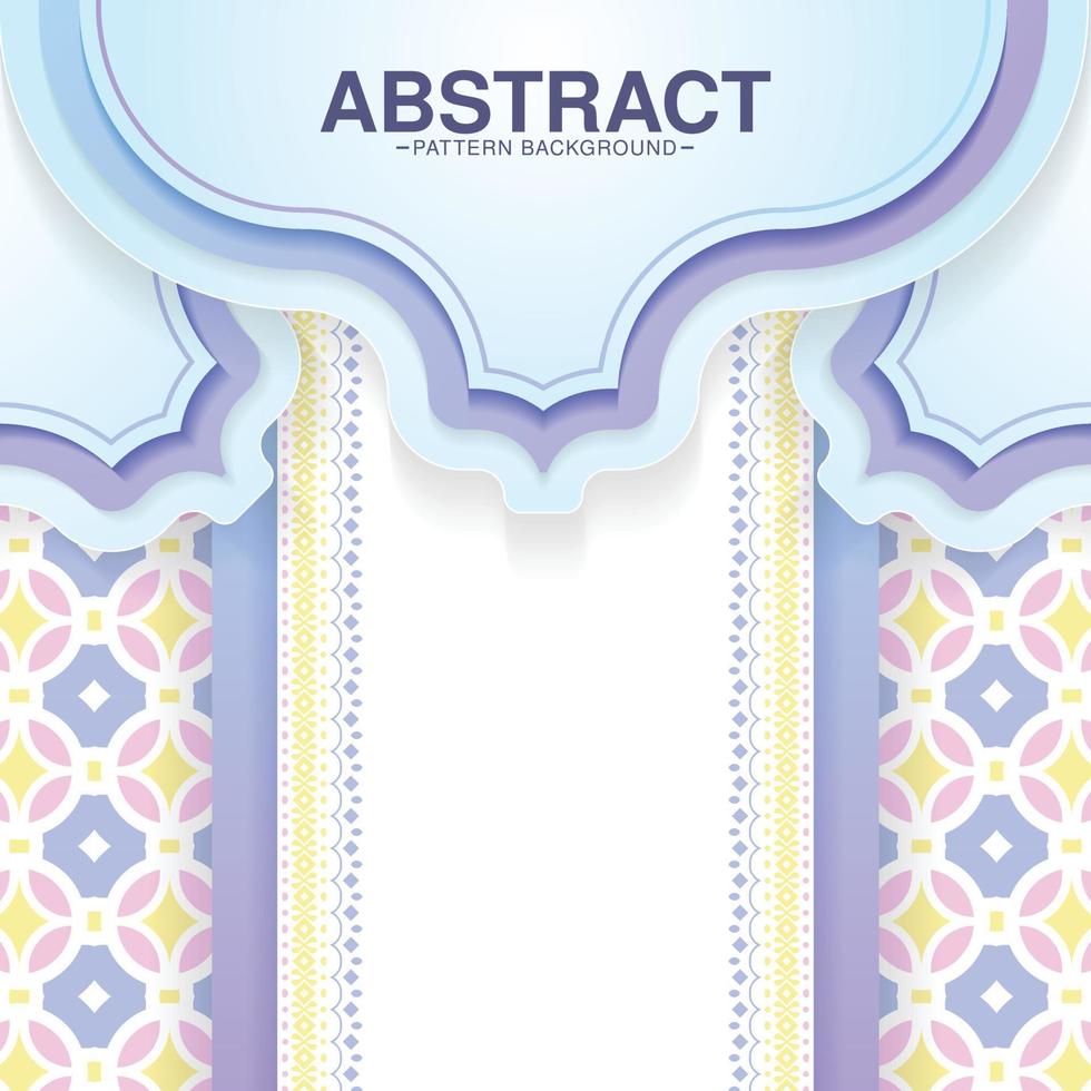 soft color abstract pattern background vector