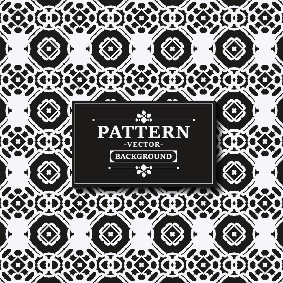 flat ornament line pattern design vector