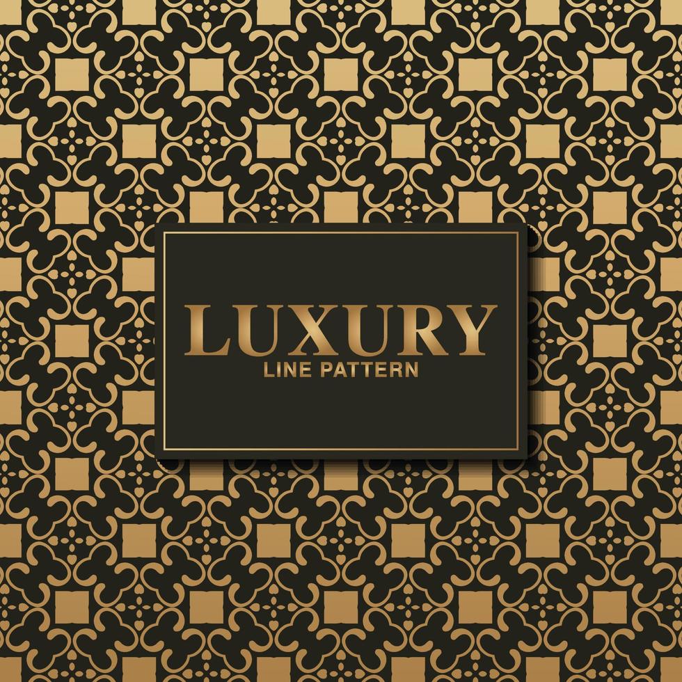 luxury dark seamless pattern background vector