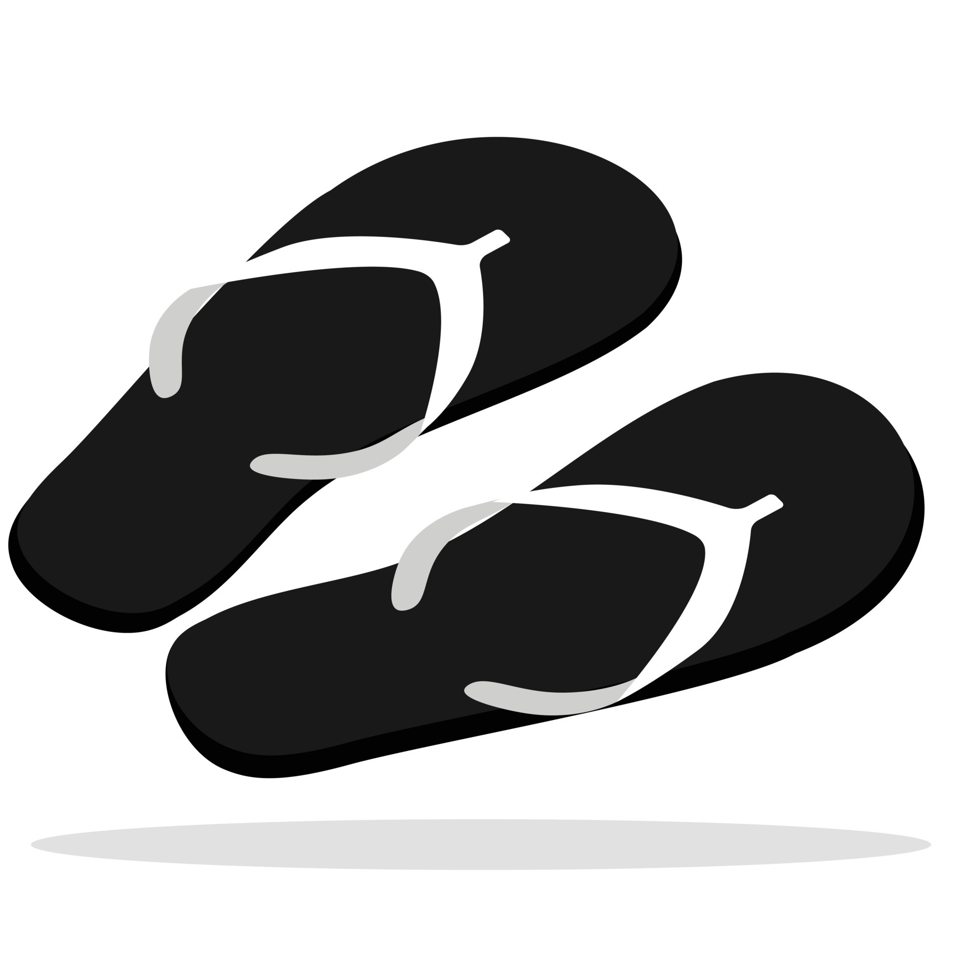 slippers icon illustration design | Stock vector | Colourbox