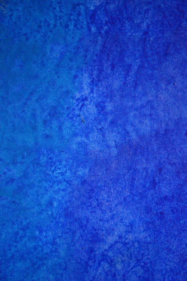 Blue painted wall photo