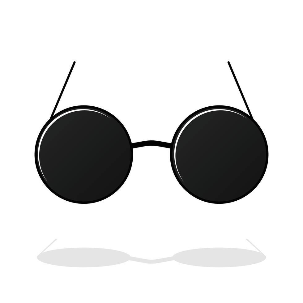 Summer Sunglasses isolated on white. Vector Illustration