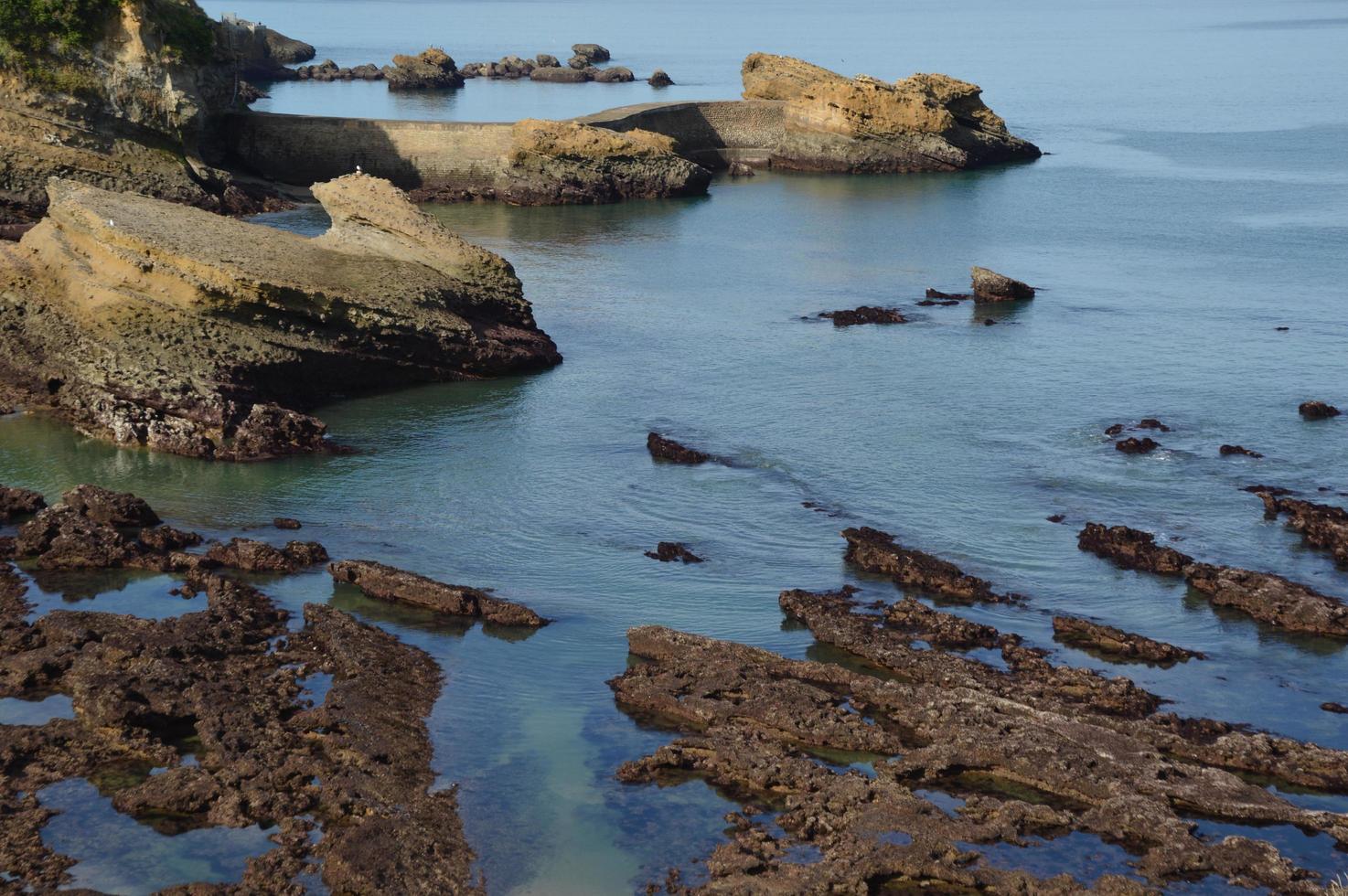 Low tide, Biarritz Biscay photo