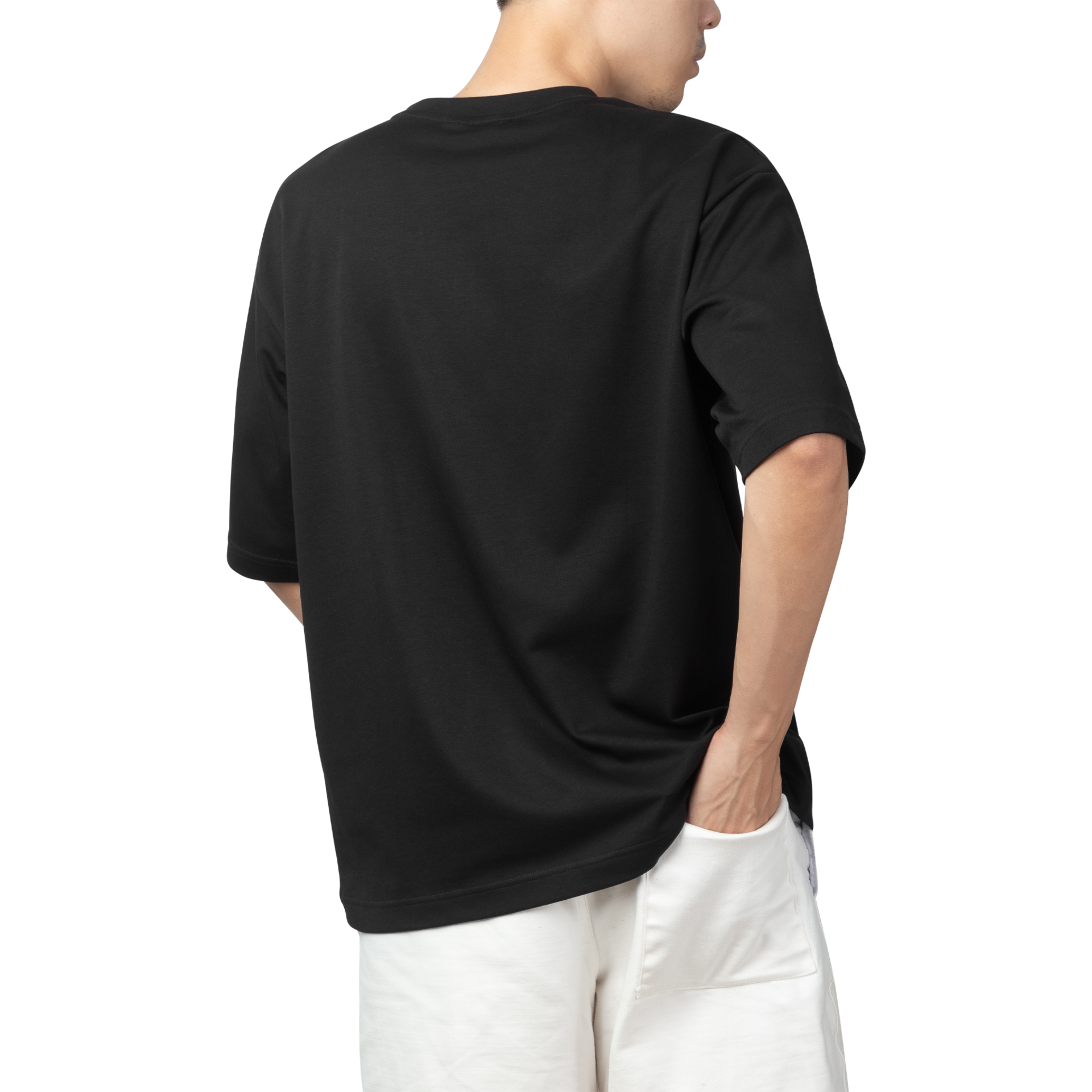 Man in black oversize tshirt mockup, Design template 8586998 PNG Man in black oversize tshirt mockup, Design template 8586998 PNG