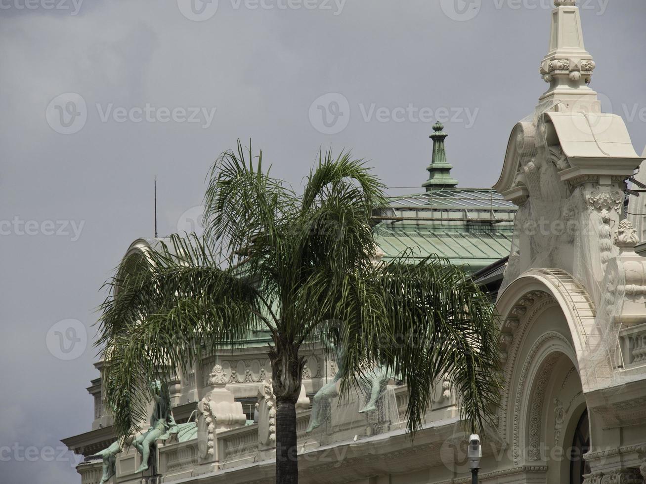 monaco at the mediterranean sea photo