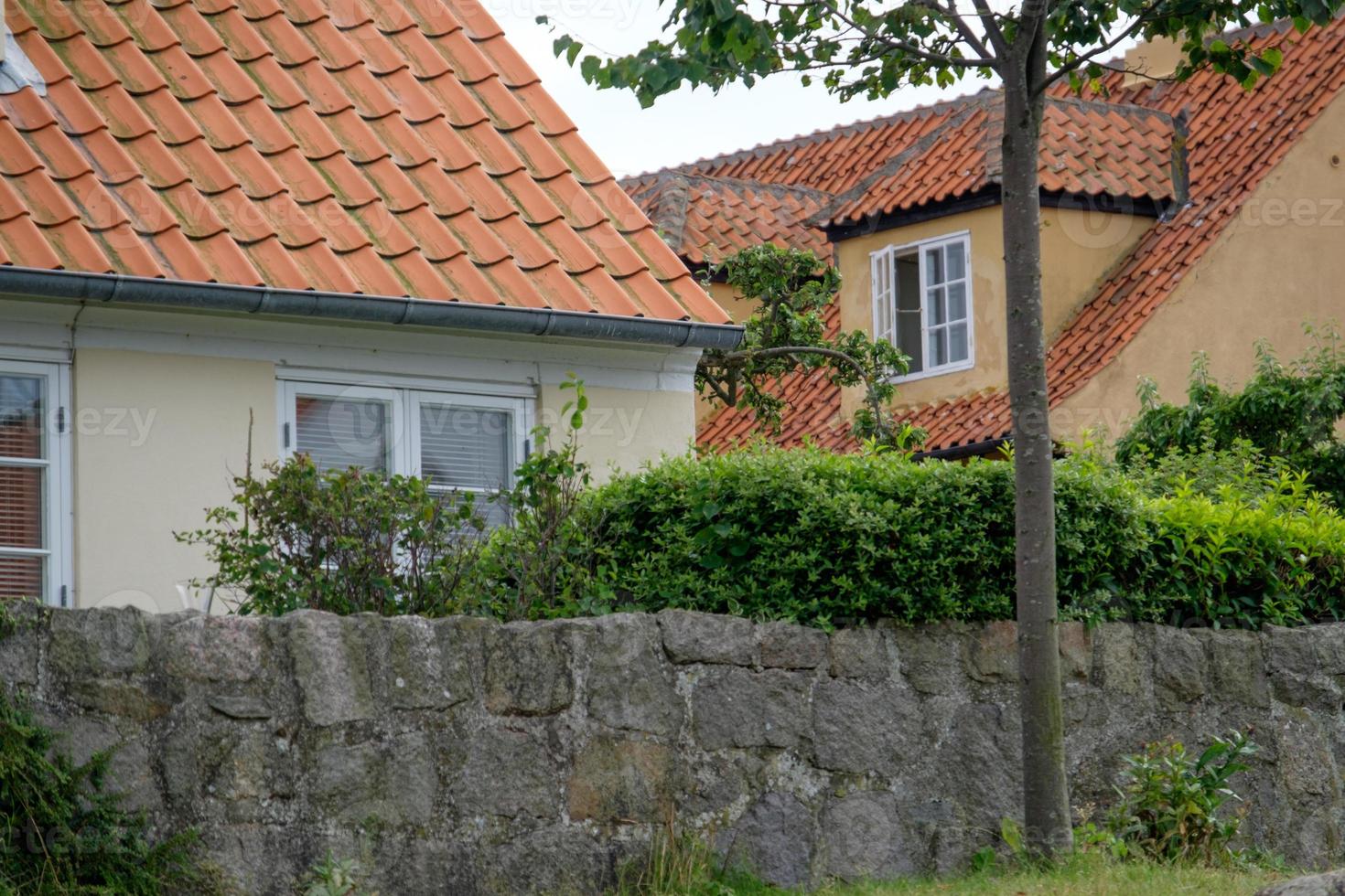 svaneke on Bornholm island photo