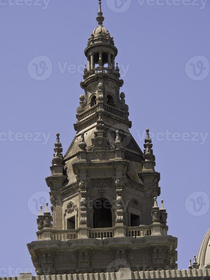 la ciudad de barcelona en españa foto