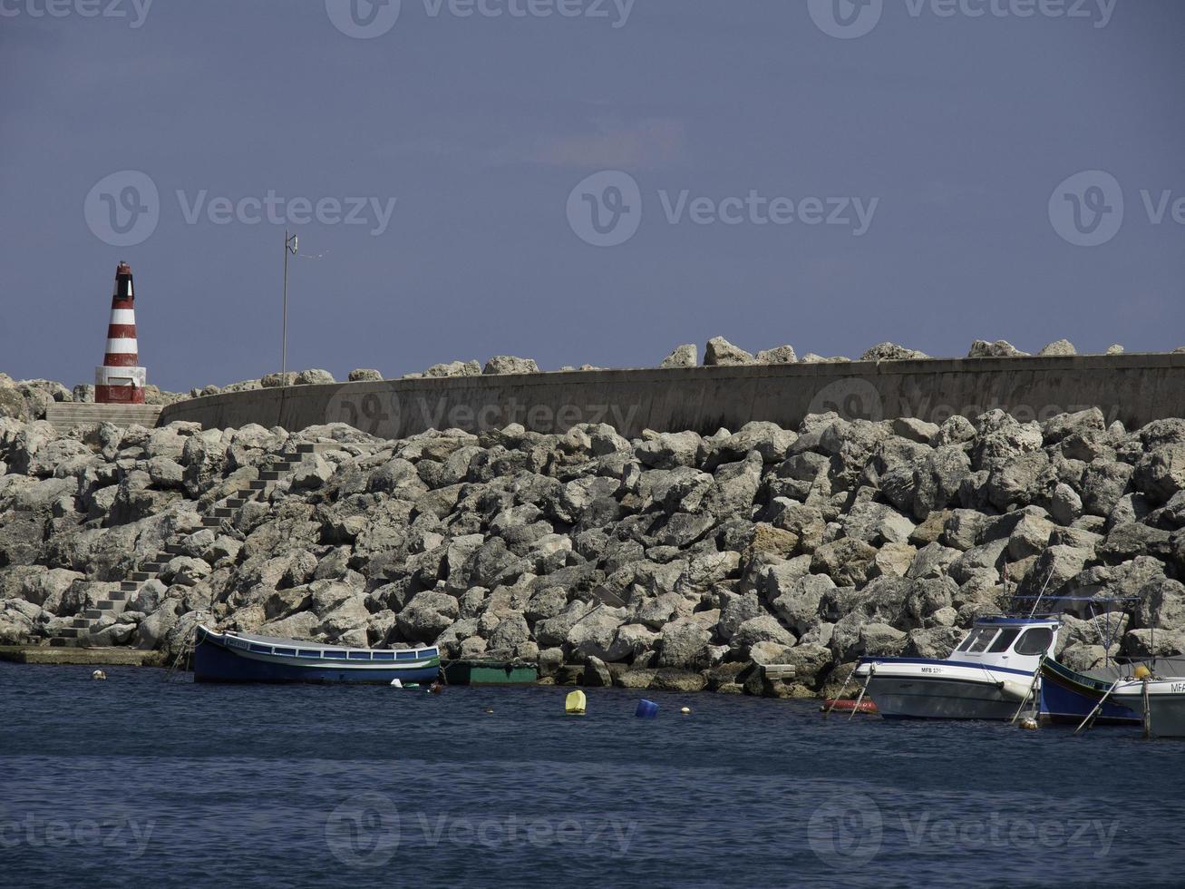 the island of gozo on the mediterranean sea photo