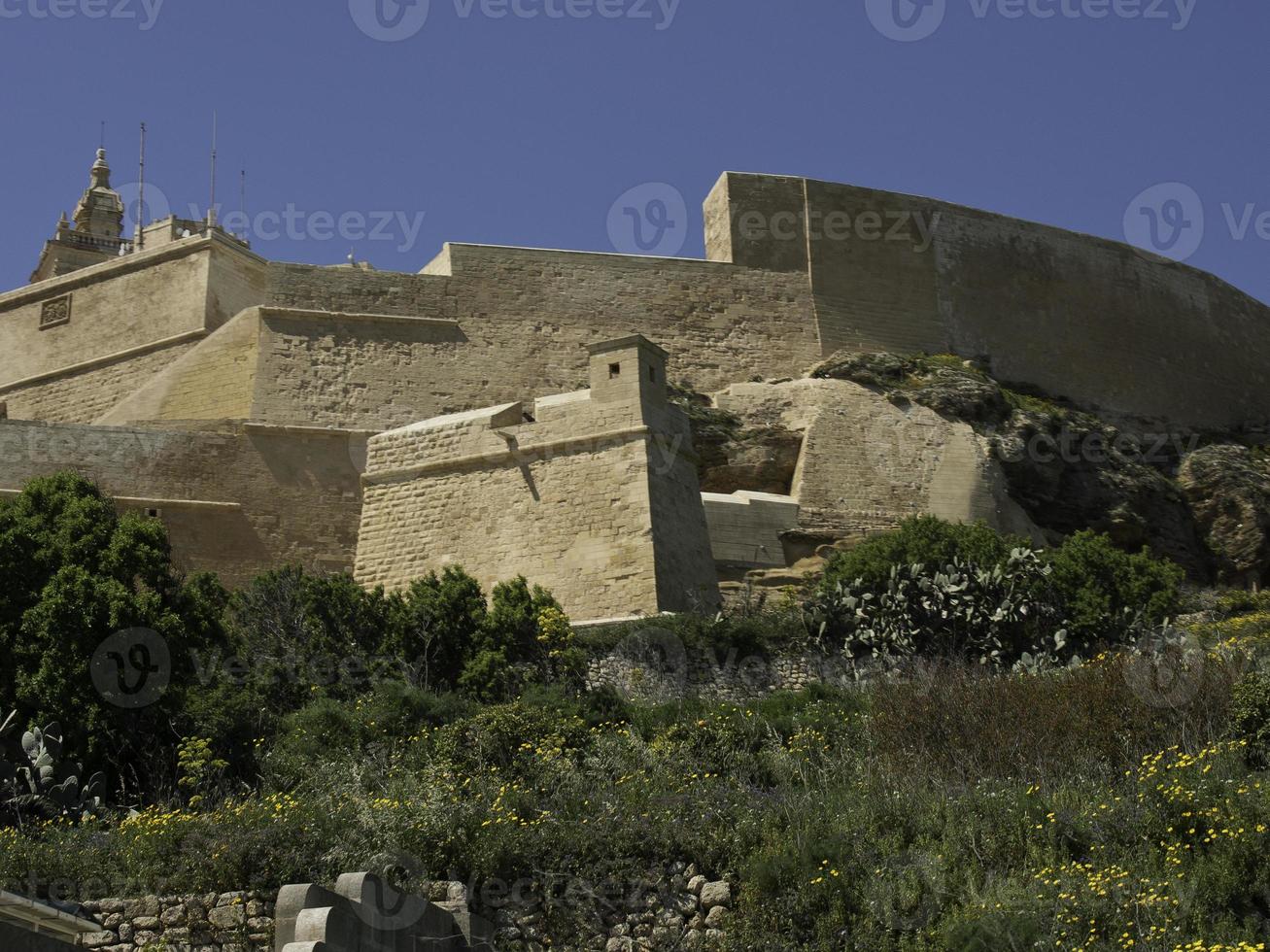 the island of gozo on the mediterranean sea photo