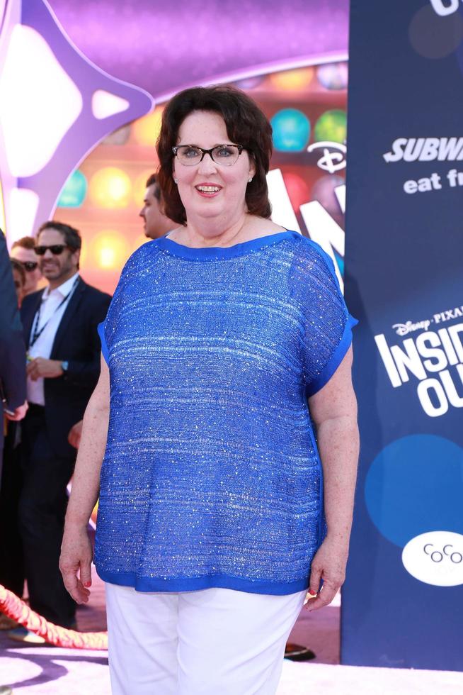 LOS ANGELES, JUN 8 -  Phyllis Smith at the Inside Out Premiere at the El Capitan Theatre on June 8, 2015 in Los Angeles, CA photo