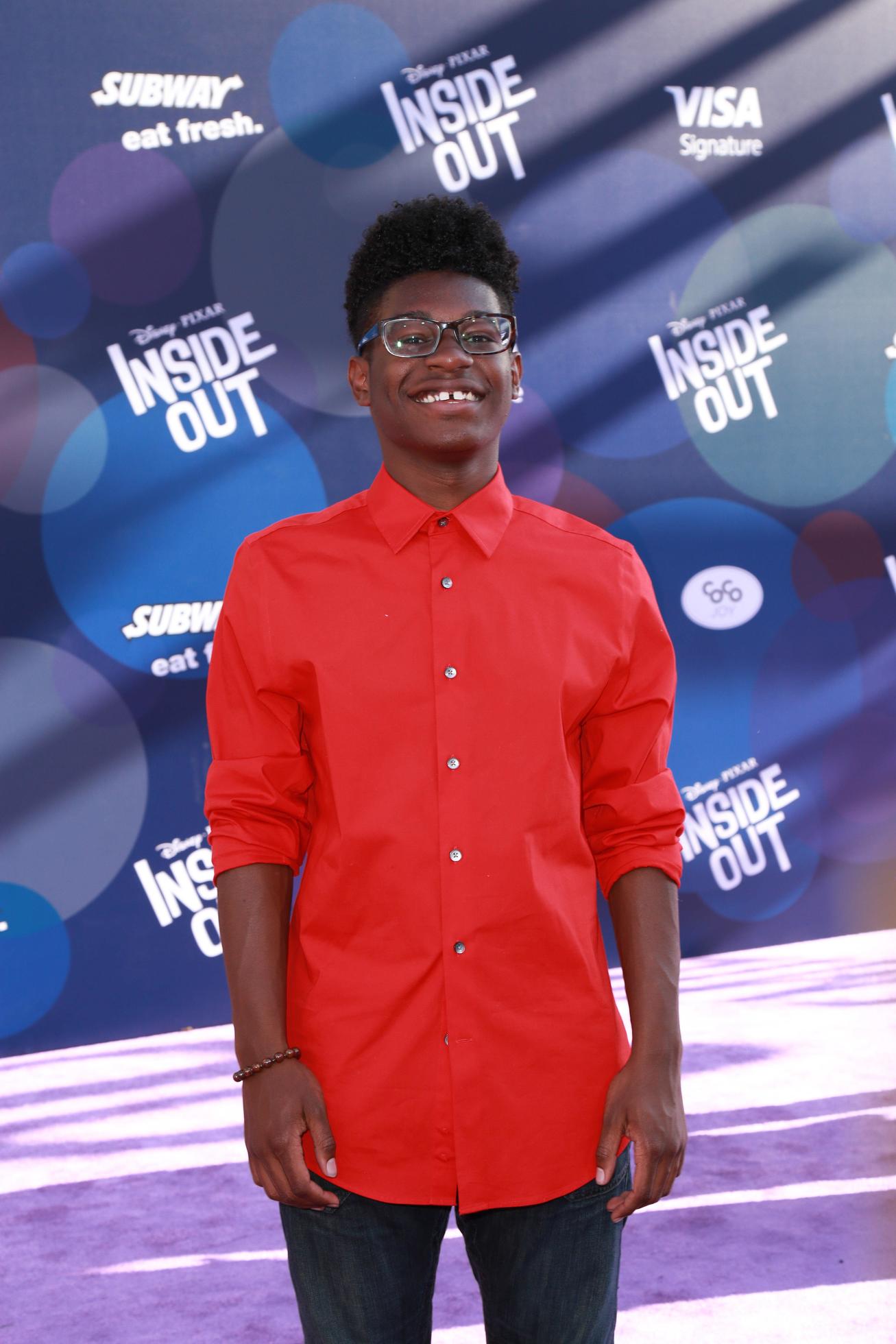 LOS ANGELES, JUN 8 Kamil McFadden at the Inside Out Premiere at the