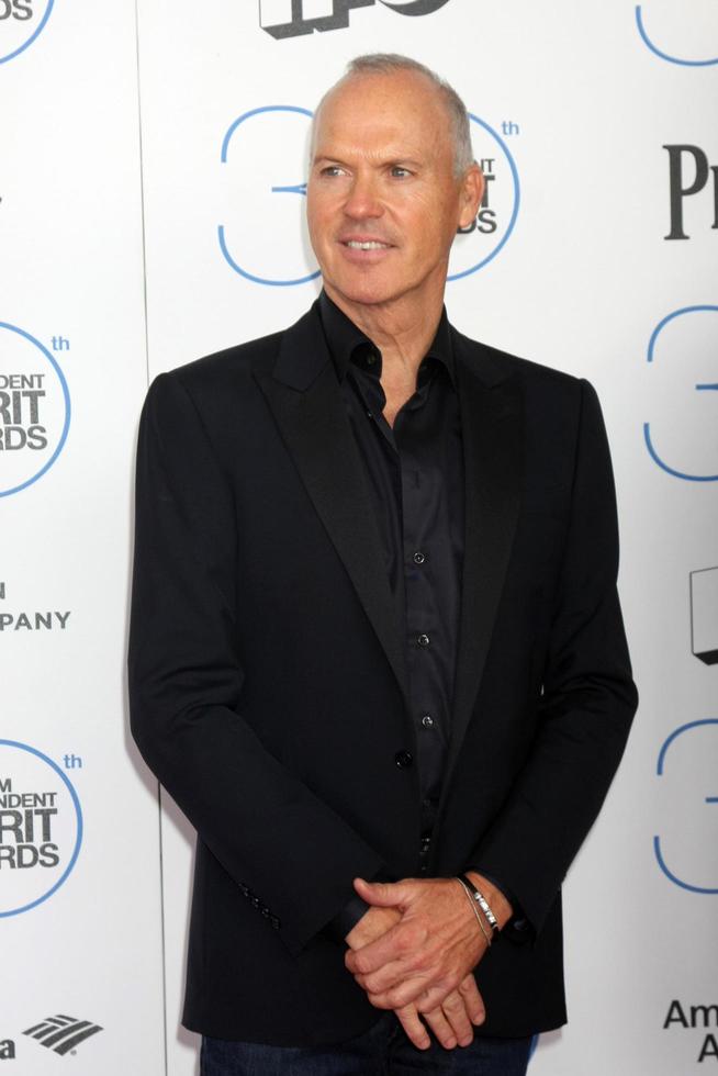 LOS ANGELES, FEB 21 -  Michael Keaton at the 30th Film Independent Spirit Awards at a tent on the beach on February 21, 2015 in Santa Monica, CA photo