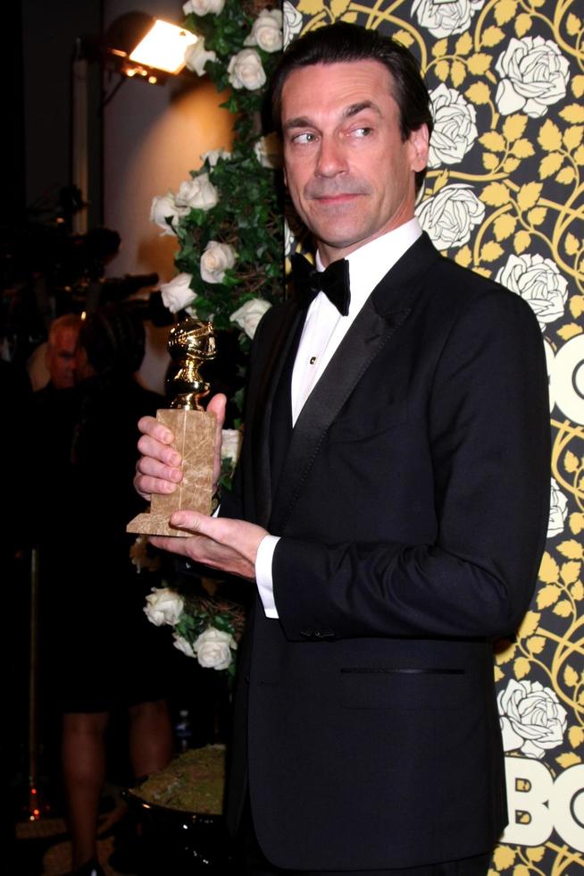 LOS ANGELES, JAN 10 -  Jon Hamm at the HBO Golden Globes After Party 2016 at the Beverly Hilton on January 10, 2016 in Beverly Hills, CA photo